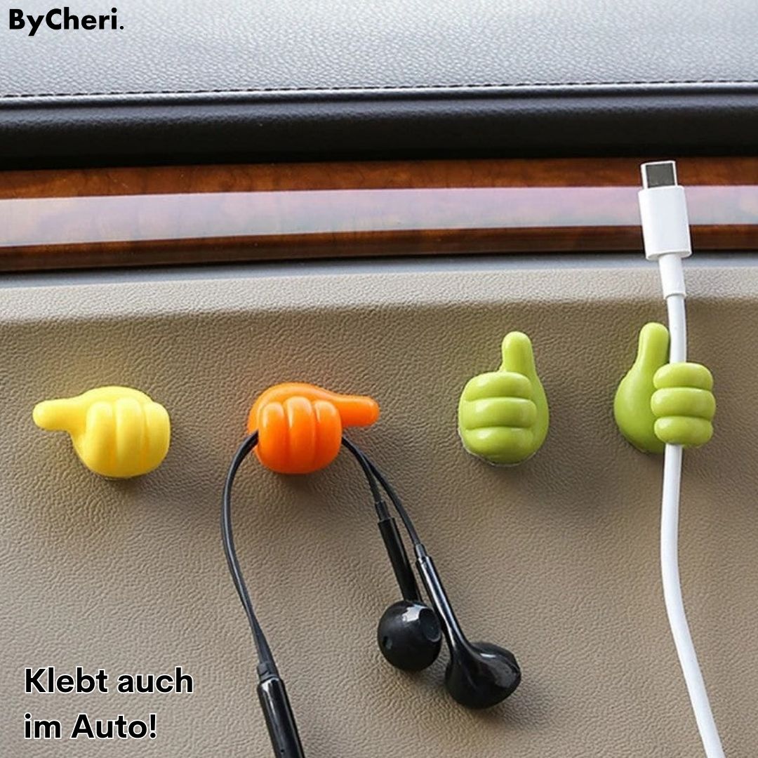 Thumbhooks™ - Der beste Freund eines jeden Kabels! (2 Sätze)