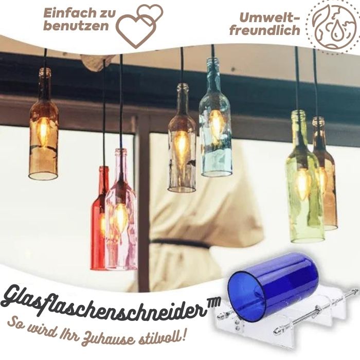 GlasCut™ – Kreieren Sie atemberaubende Designs aus recyceltem Glas