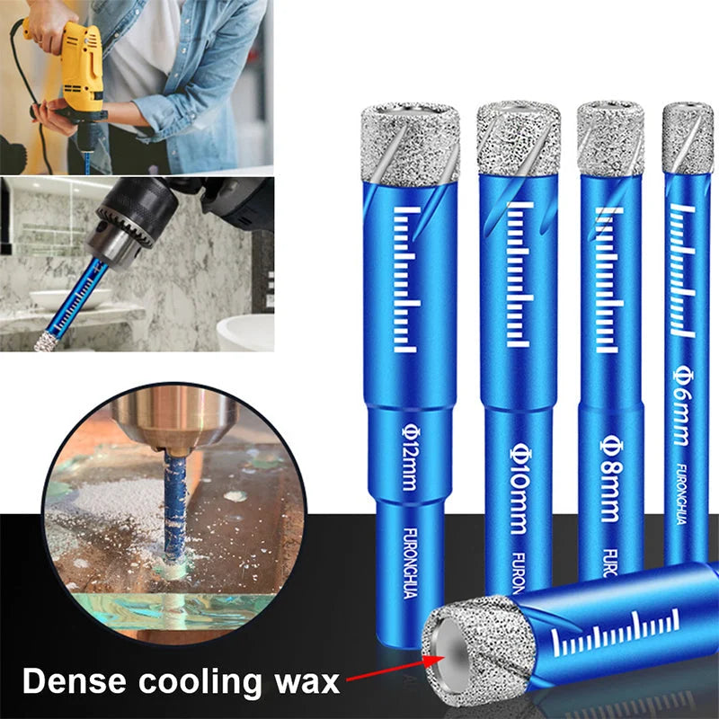 DrillSet™ – Premium-Trockenbohrer für Fliesen für präzises Bohren