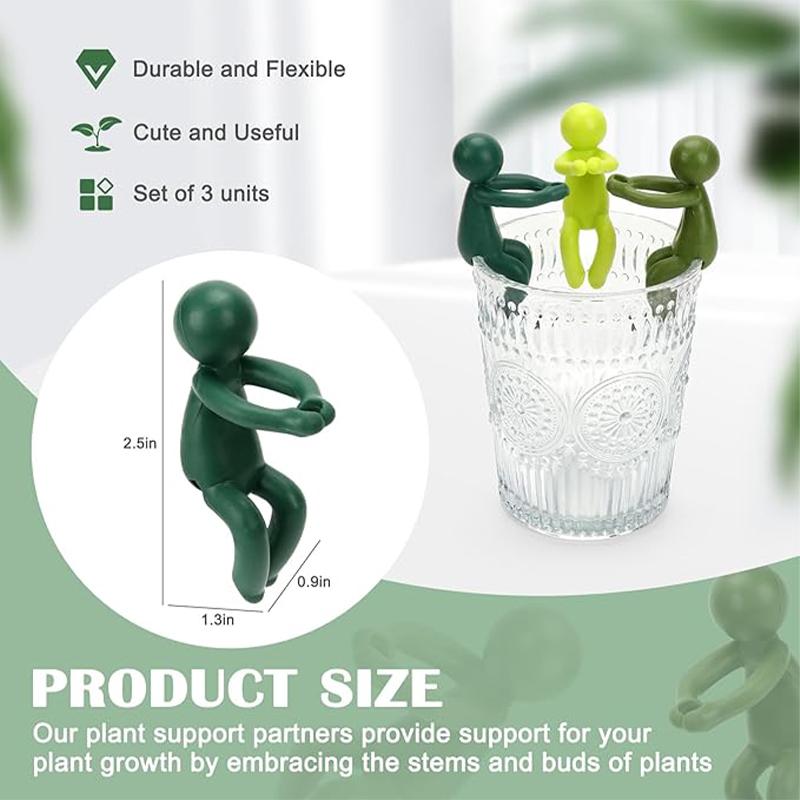 3+3 Gratis | PlantFriends™ – Dekorative Pflanzenstützen für gesundes Wachstum