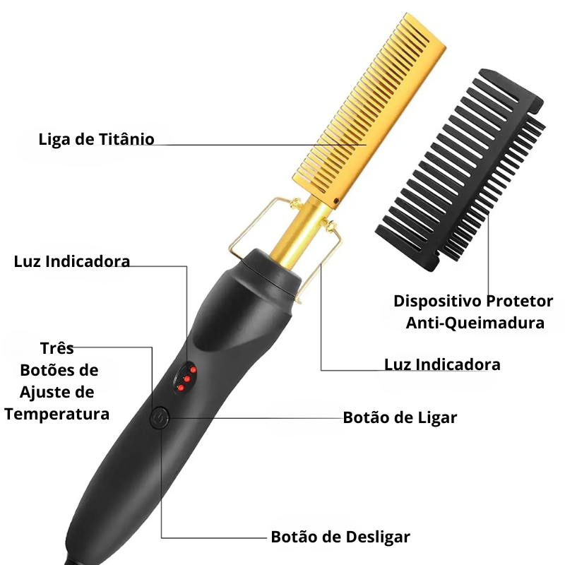 HeatTitan™ – Elektrischer Titan-Haarglätter