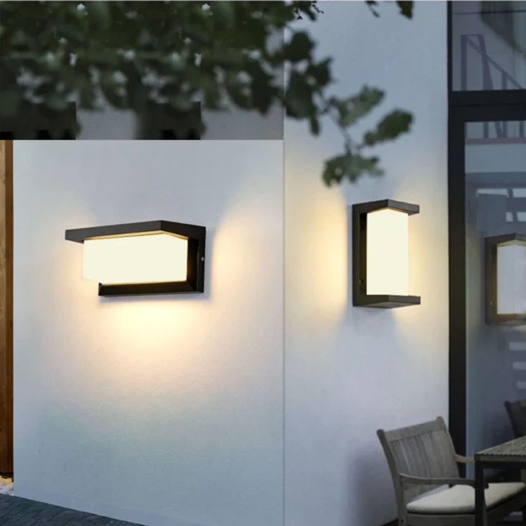 Außenwandleuchte mit Bewegungssensor | Kunststoff, 12,5 × 26 cm | LED 3000K, IP65 Wetterfest, 220V, Wandmontage 4