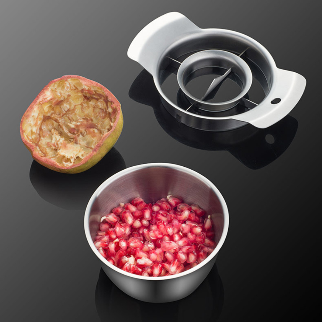 PulpClear™ - Granatapfelschäler und Fruchtfleischseparator