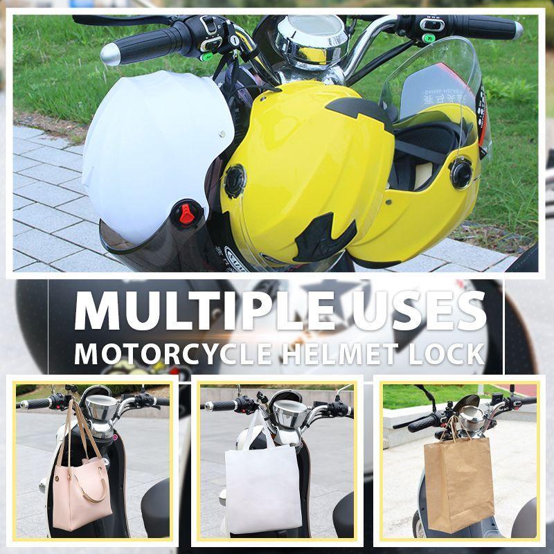 1+1 Gratis | LockHelmy – Hochleistungs-Motorradhelmschloss mit Diebstahlschutz