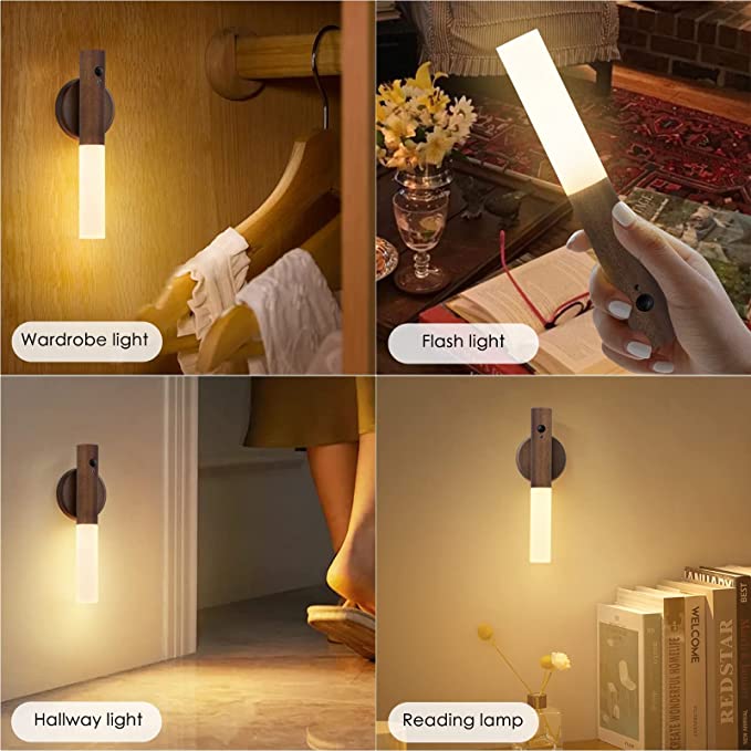 WallyLight™ – Wiederaufladbare Wandleuchte mit Bewegungssensor