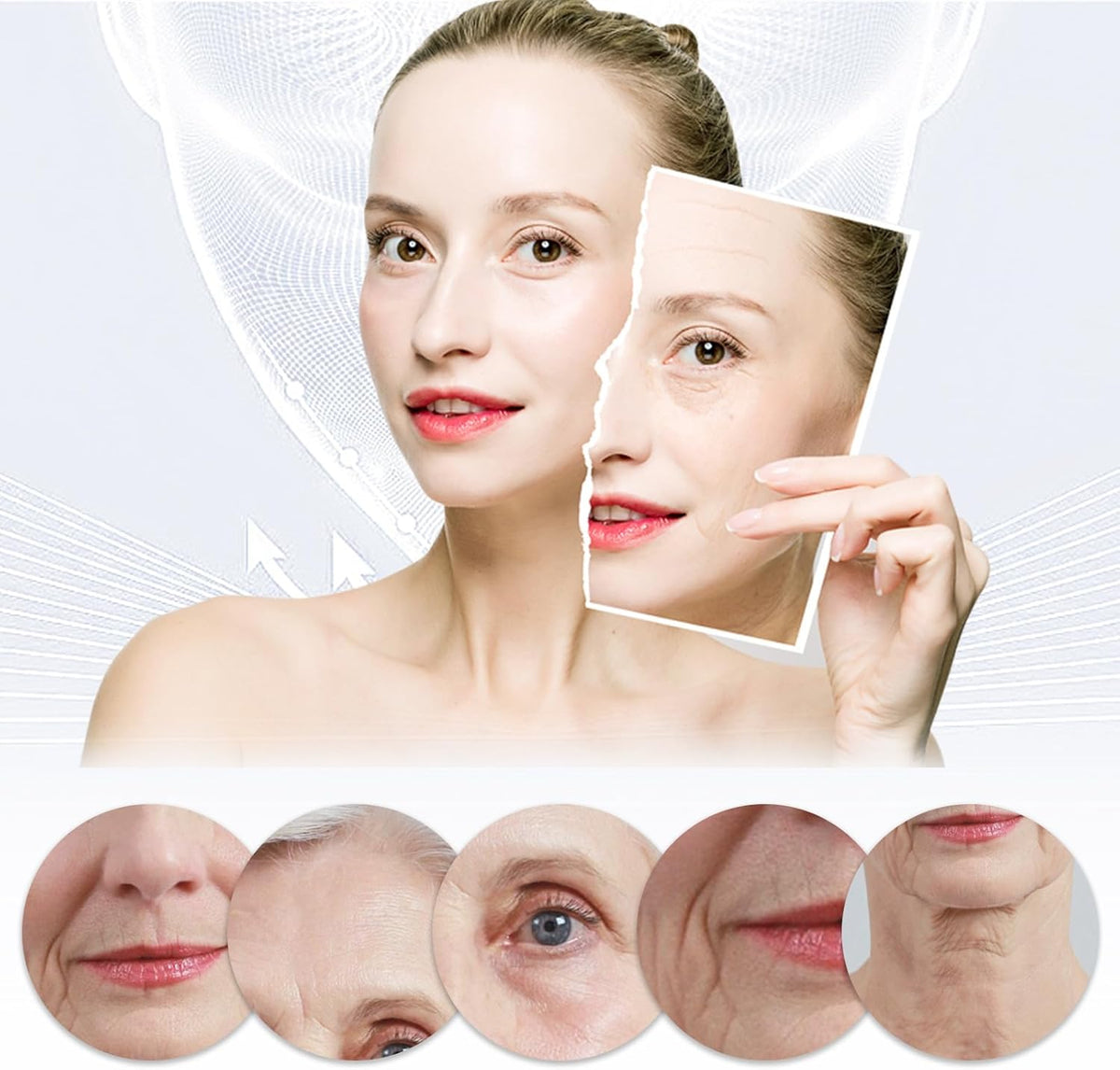 1+1 Gratis | RenewYouth – Lösliche Kollagen-Gesichtsmaske, Anti-Aging-Feuchtigkeitsmaske