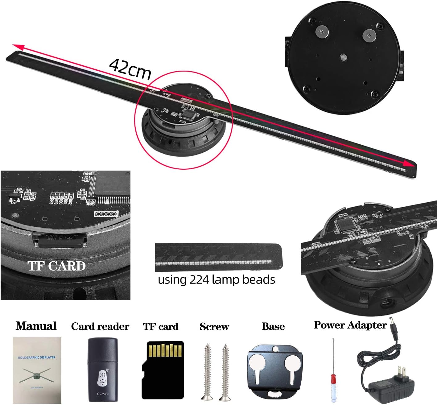 HoloLight™ – Premium-LED-Hologrammprojektor