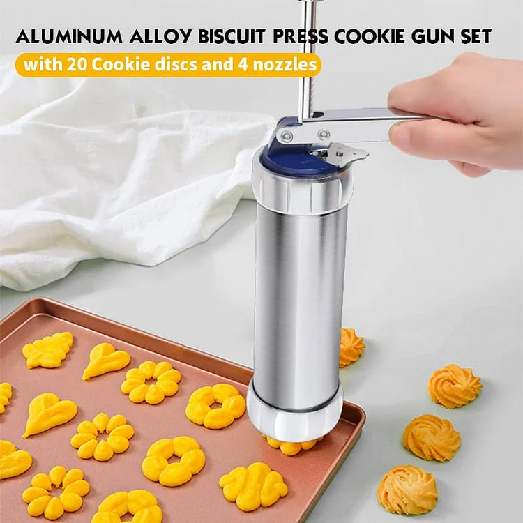 ProBaker™ – Edelstahl-Kekspresse-Set