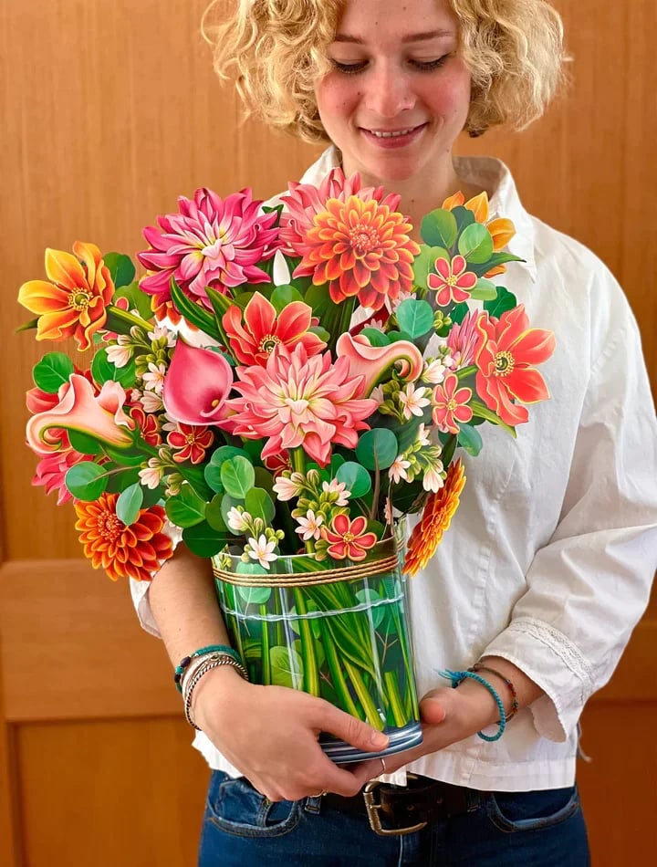 BlossomCard™ – Pop-up-Blumensträuße aus Papier