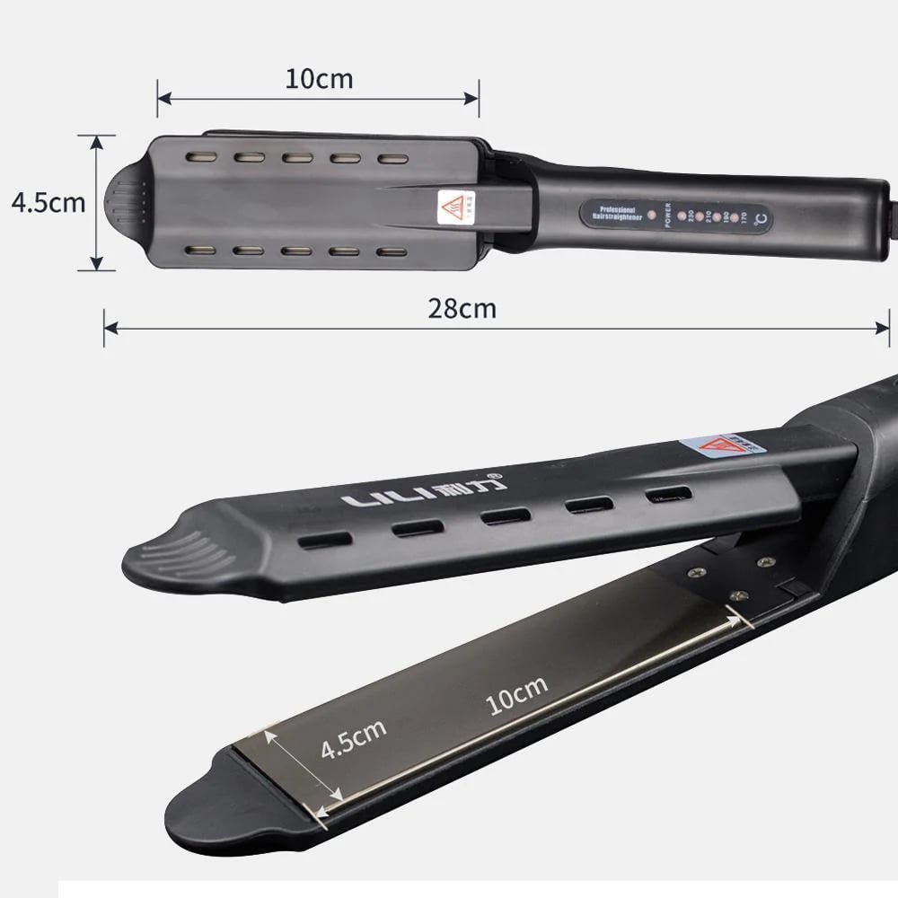 IronGlammer™ – 3-in-1-Haarglätter mit Keramik-Stylingbürste