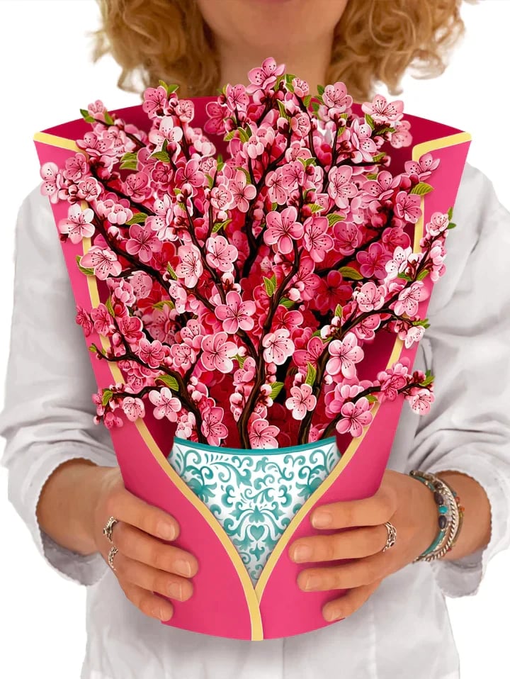 BlossomCard™ – Pop-up-Blumensträuße aus Papier