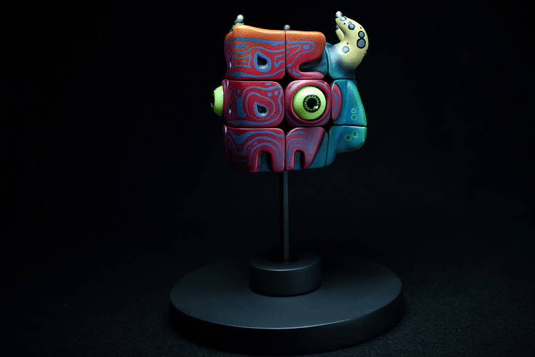 MonstersKube™ – Handgefertigtes Kunstpuzzle