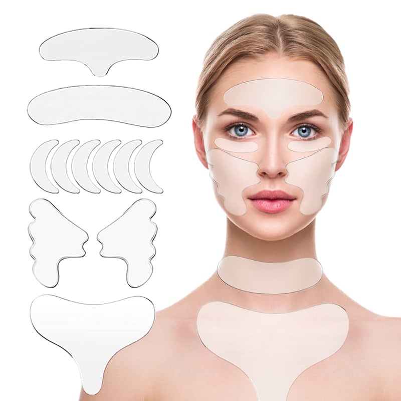 SilkSmoother™ – Silikonpflaster für die Nacht für faltenfreie Haut