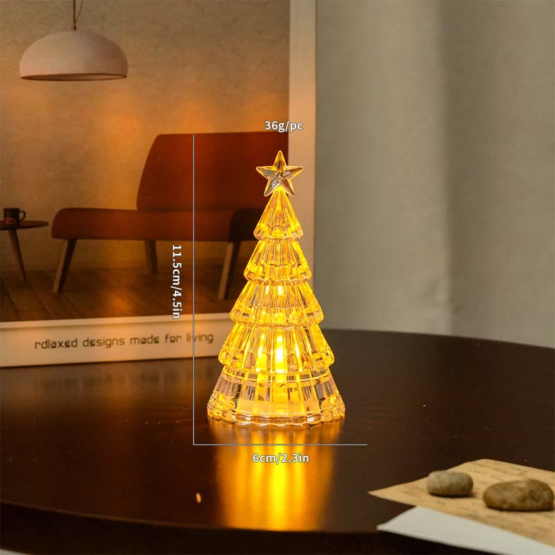 LED Weihnachtskerzen 4er Set | Flammenlos & Rauchfrei | Batteriebetrieben mit Warmweißem Licht für Baum und Fensterbank 12