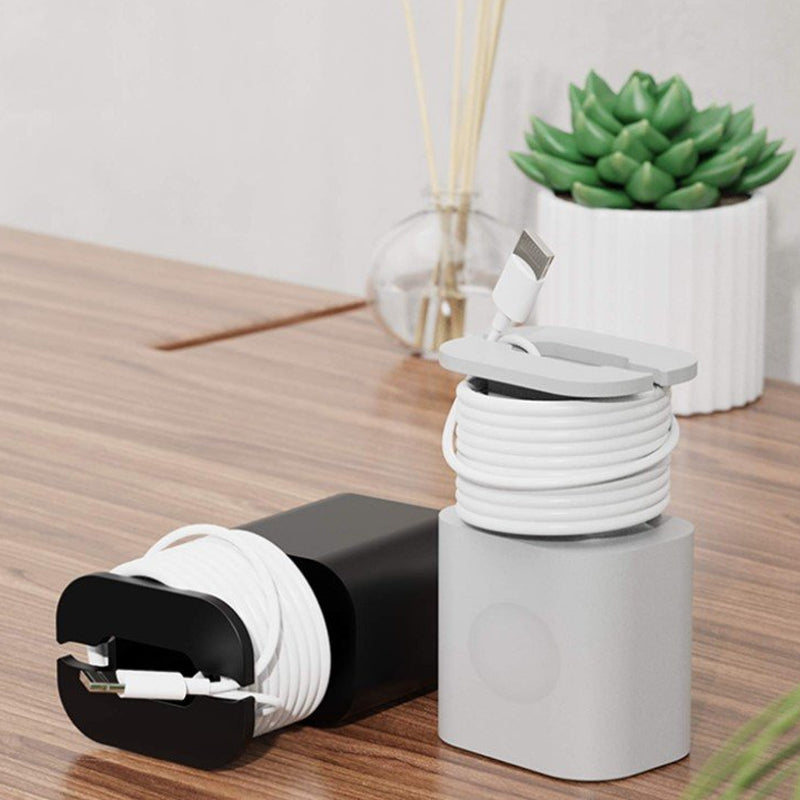Ladegerät Silikonhülle für Apple 20W Netzteil | 2 in 1 Schutz mit Kabel Organizer | Stoßfest, Rutschfest und Kratzfest 8