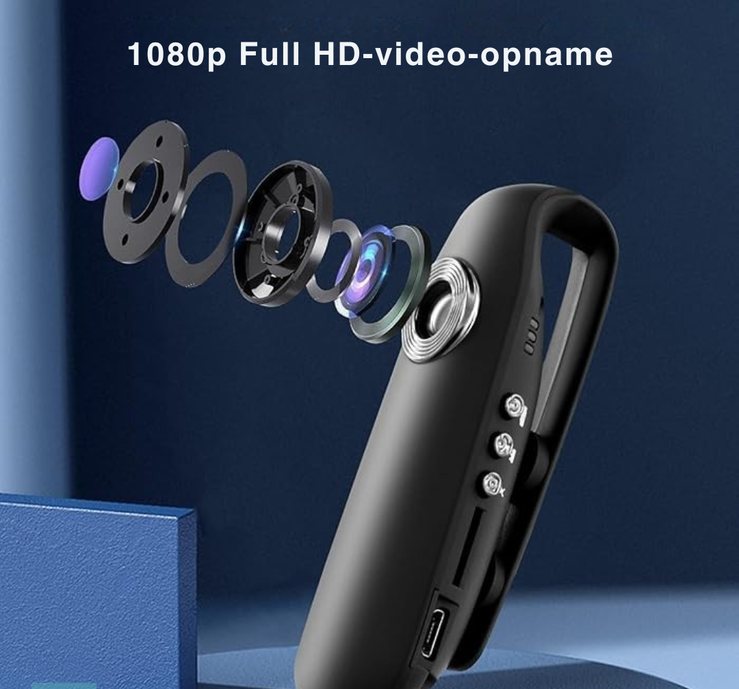CamSnapper™ – Tragbare Mini-HD-Kamera