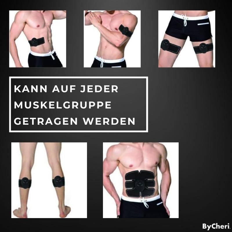 Abstructo™ - EMS Muscle Pads – Kabelloser Bauchmuskelstimulator