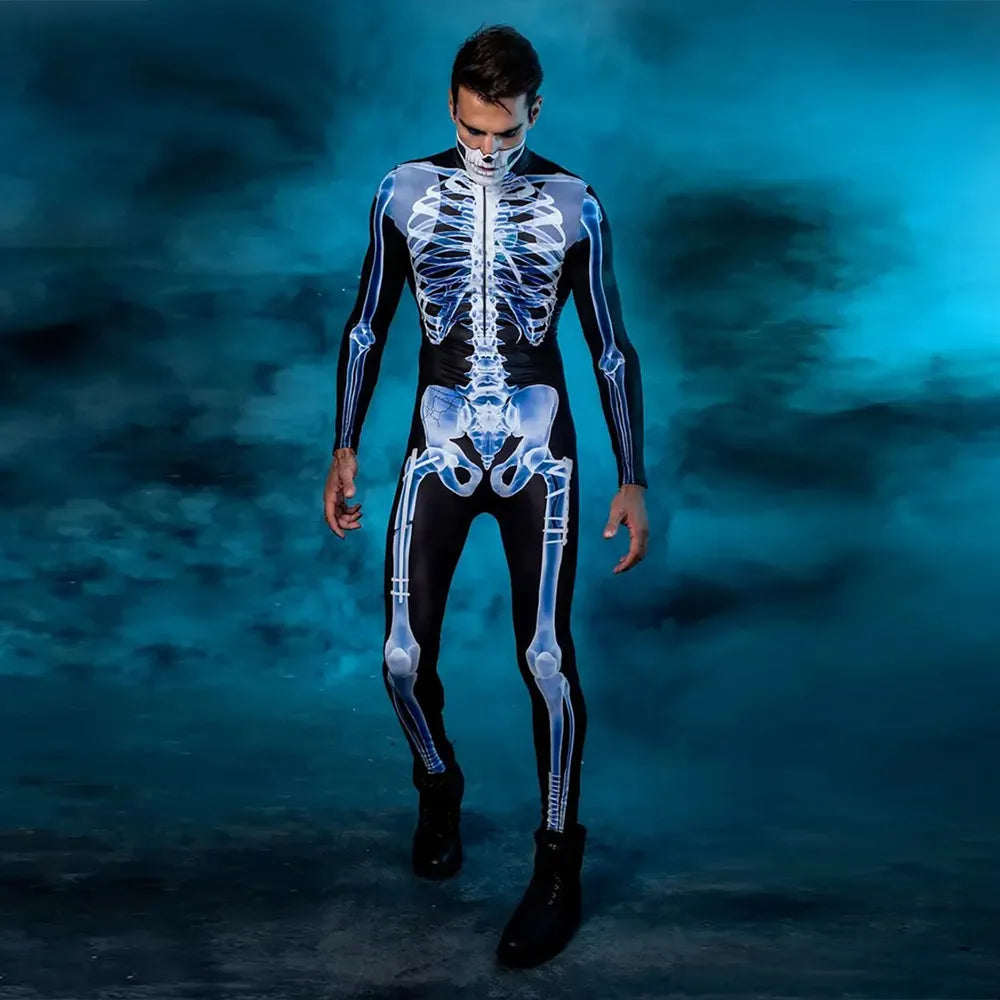 SuitSkuller™ – Realistischer Röntgen-Skelett-Bodysuit