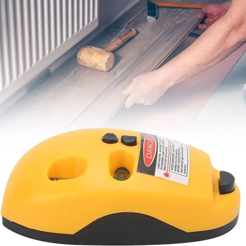 LaserAngle™ – 90°-Laserwasserwaage für präzise Wand- und Bodenausrichtung