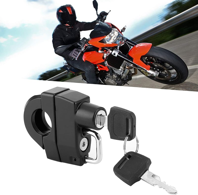 1+1 Gratis | LockHelmy – Hochleistungs-Motorradhelmschloss mit Diebstahlschutz