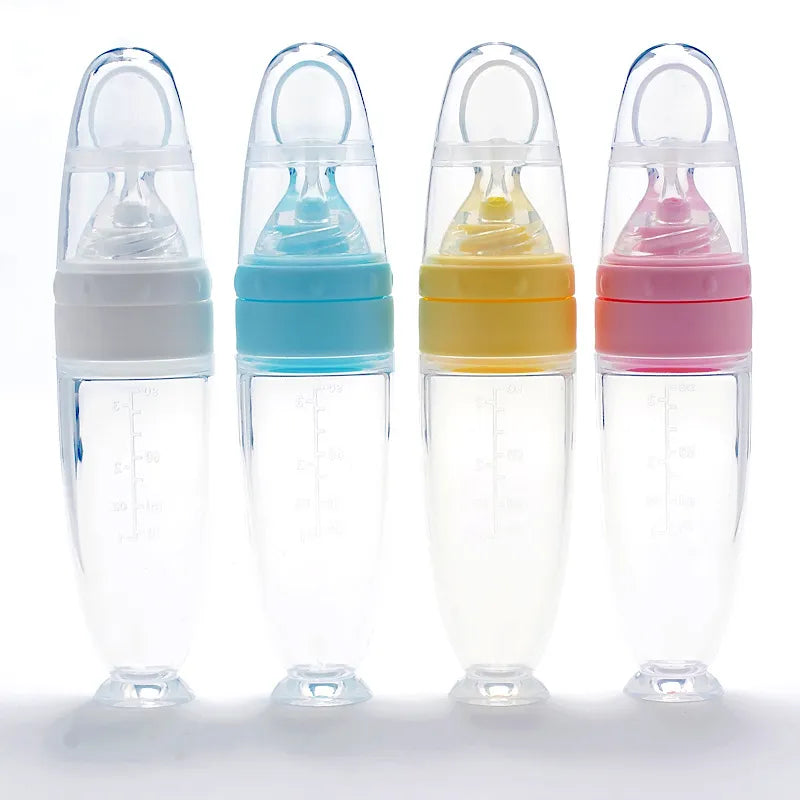 BabyDrink™ - Babyflasche mit Löffel