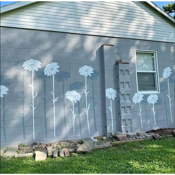 PaintBlossom™ – DIY-Blumenwandschablonen-Set für die Dekoration von Haus und Garten