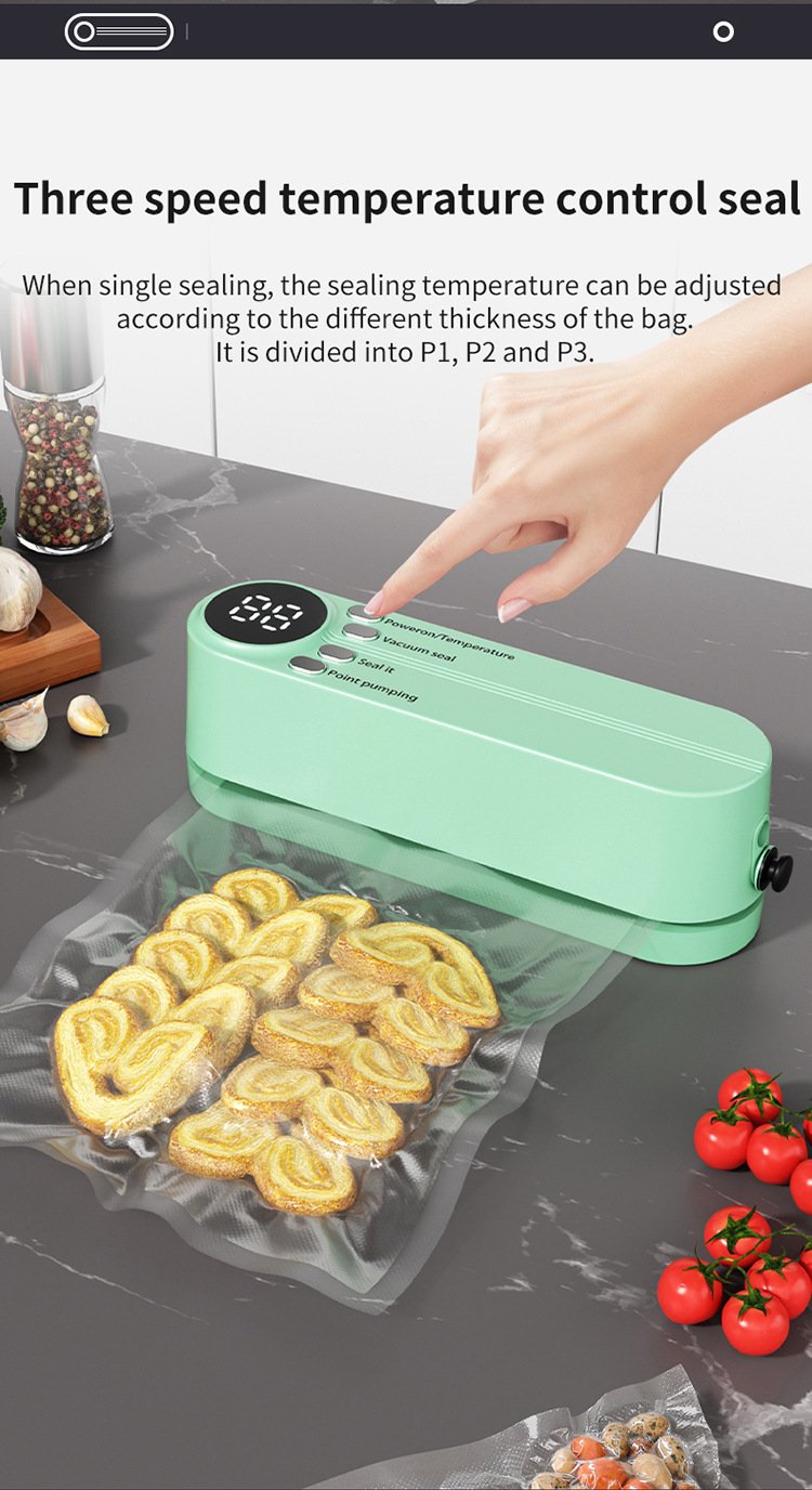 Kabelloses Mini-Vakuumiergerät Akkubetrieben für Sous-Vide 15
