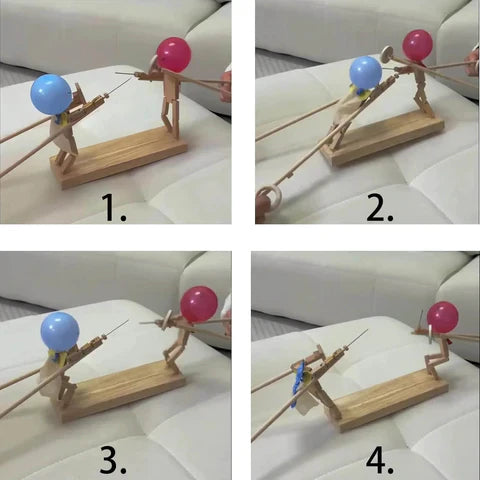 ScreenPuppets™ - Handgefertigt aus Holz