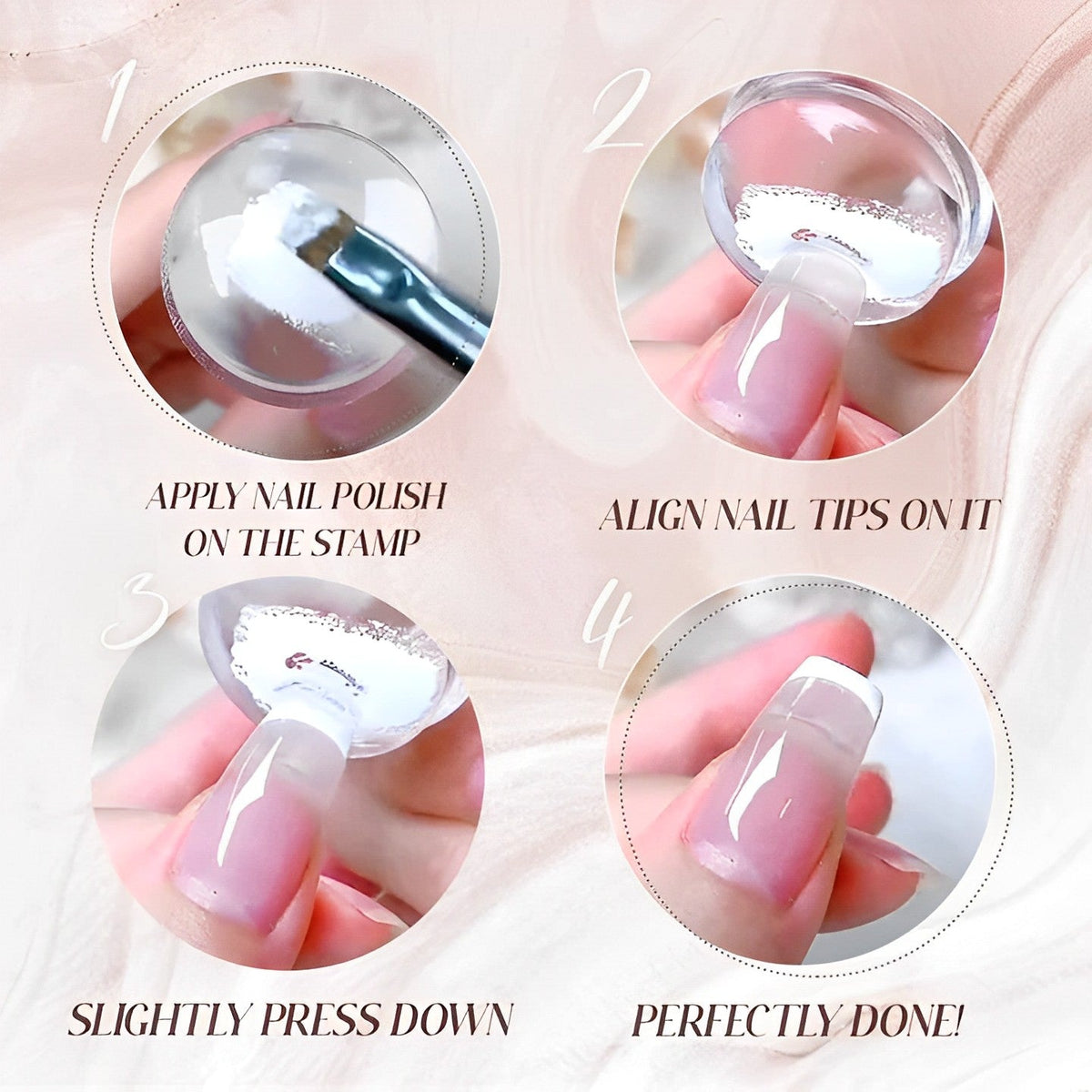 1+1 Gratis | Stamper - Nagelstempelset