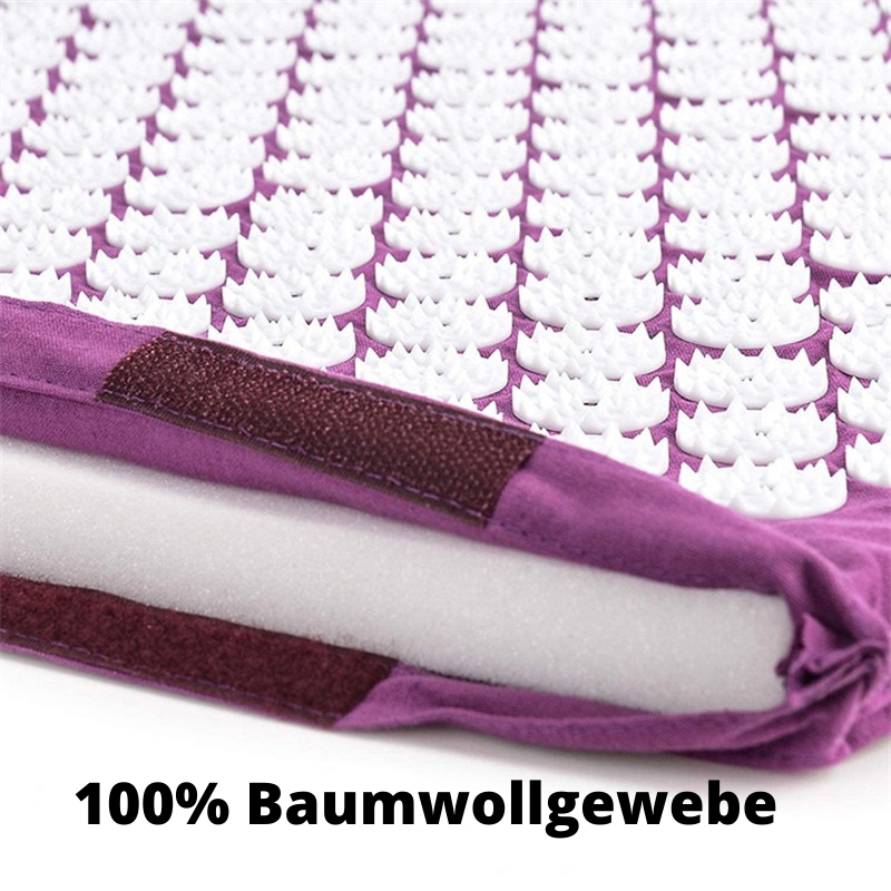 Akupressurmatte Set mit Nackenkissen | 6210 Akupressurpunkte für Rücken und Nacken | Fördert Entspannung und Durchblutung 4