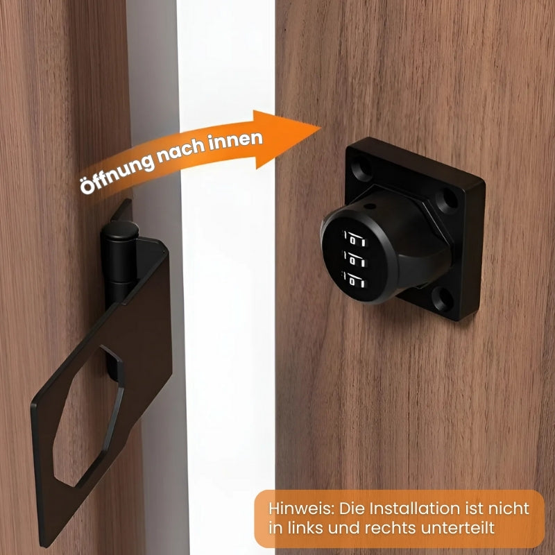 KombyLock™ - Schlüsselloses Kombinationsschloss