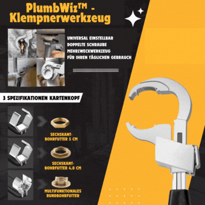 Plumby™ – Das ultimative Werkzeug für Klempnerreparaturen