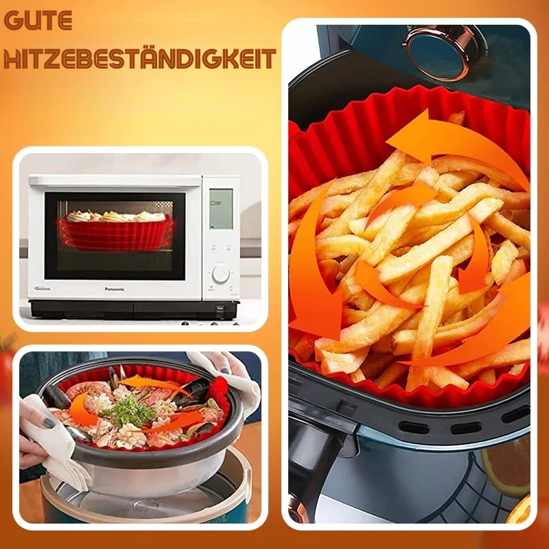 1+1 Gratis | AirFryo – Silikon-Luftfritierschale