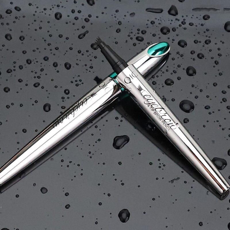 Augenbrauenstift für Damen | 4-fach Gabelspitze mit Microblading-Effekt | Wasserfest, langanhaltend, 2er-Set für alle Hauttöne 13