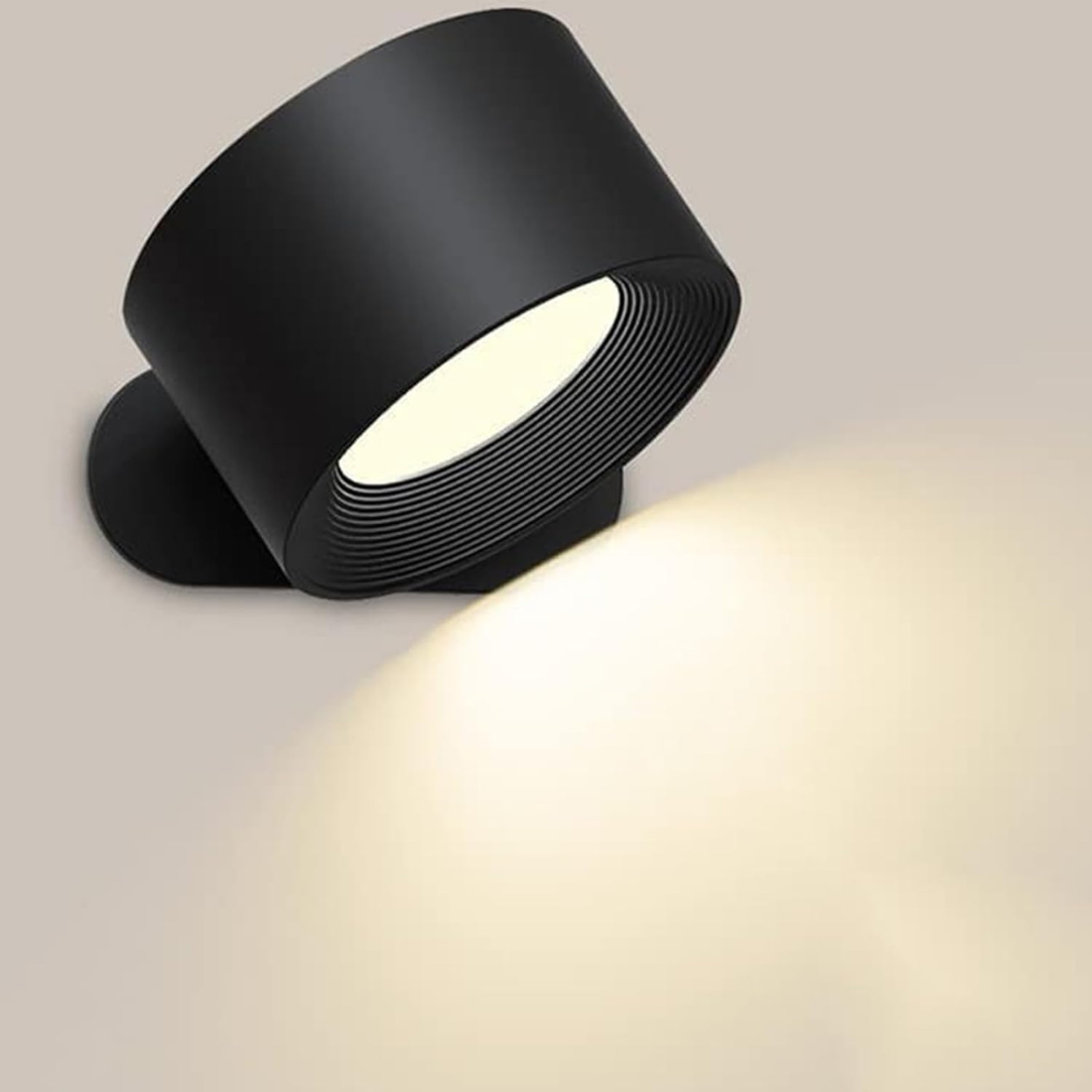 Wandleuchte kabellos & wiederaufladbar | 360° LED-Rundumlicht, 3 Farben | Wasserdicht, für Innen und Außen geeignet 8
