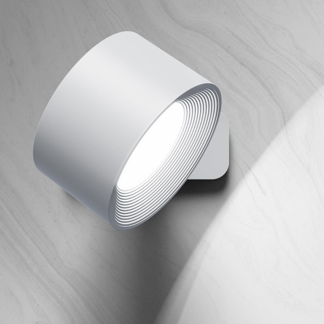 Wandleuchte kabellos & wiederaufladbar | 360° LED-Rundumlicht, 3 Farben | Wasserdicht, für Innen und Außen geeignet 10