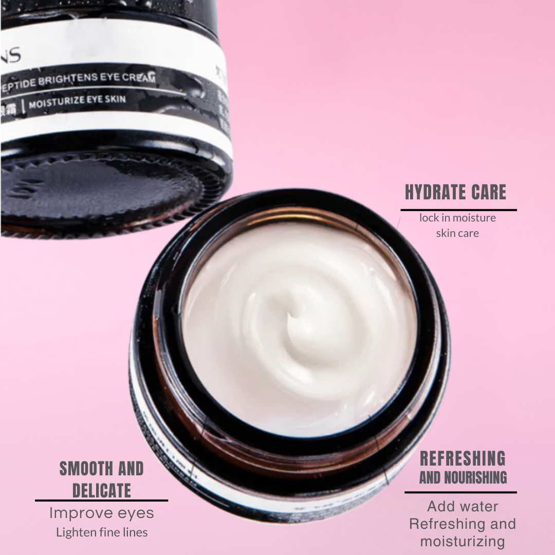 Straffende Augencreme für Damen | Peptide, Niacinamid & Allantoin | Gegen Schwellungen, Krähenfüße und feine Linien 2