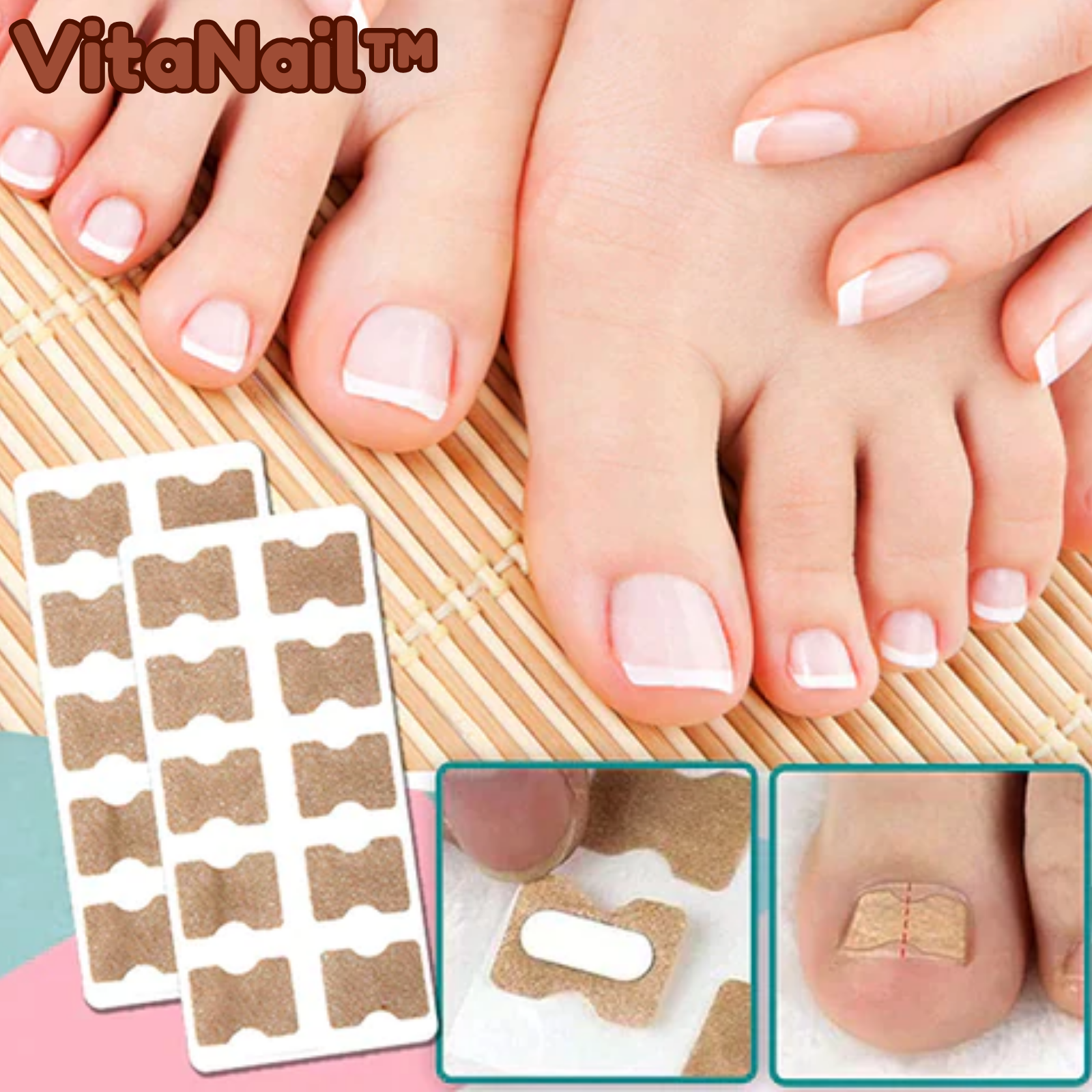 VitaNail™ - Nagelpflaster (Satz von 100 Pflastern)