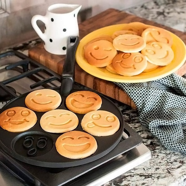 SmilePan™ - Smiley-Pfannkuchenpfanne