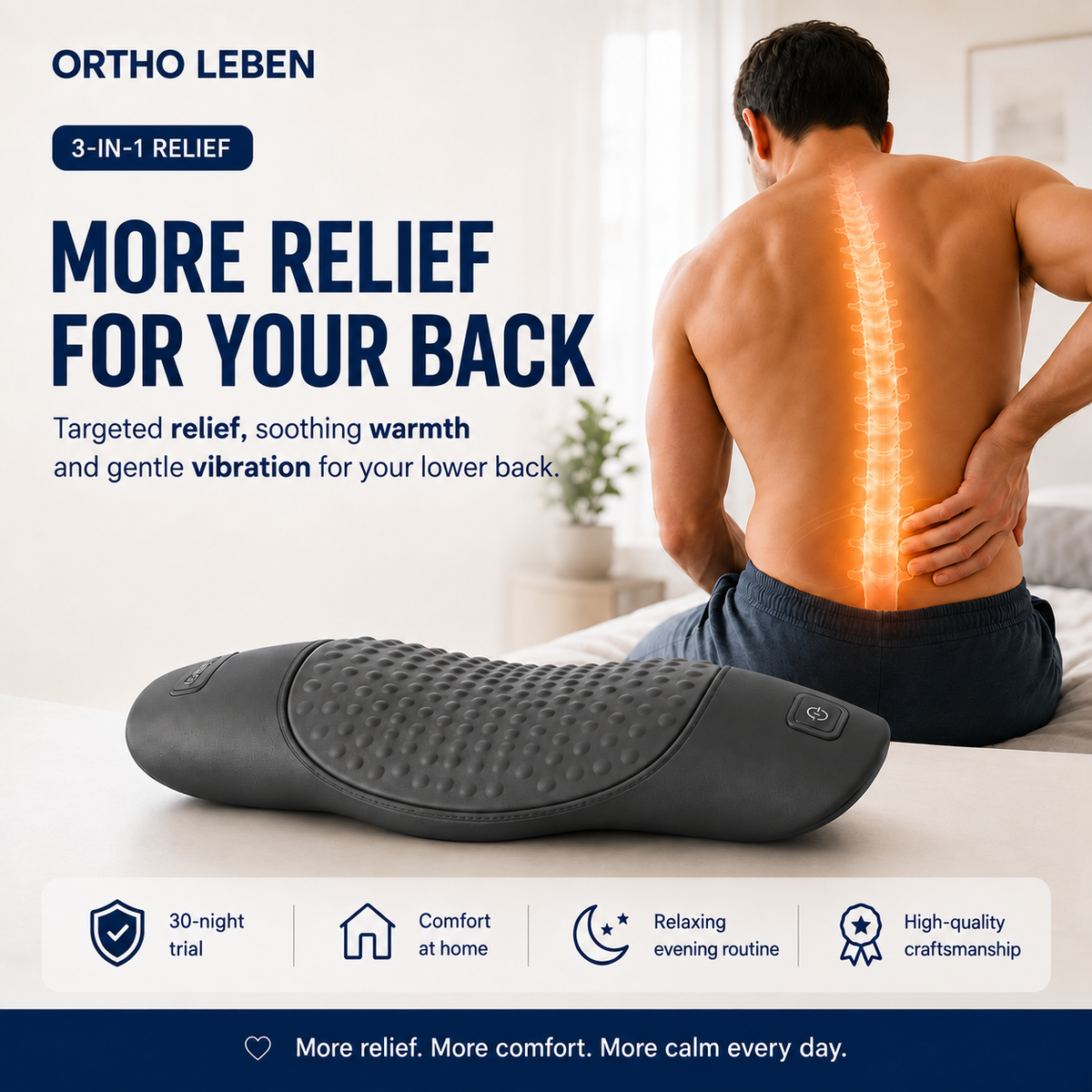 Orthopädische Einlegesohlen | Flexible Fußgewölbestütze für mehr Halt | Atmungsaktives Material für den Alltag 1