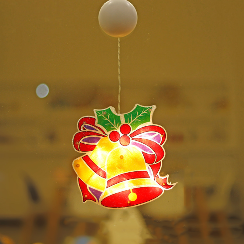 Weihnachts-Lichterkette Silhouette Batteriebetrieben Warmweiß 27