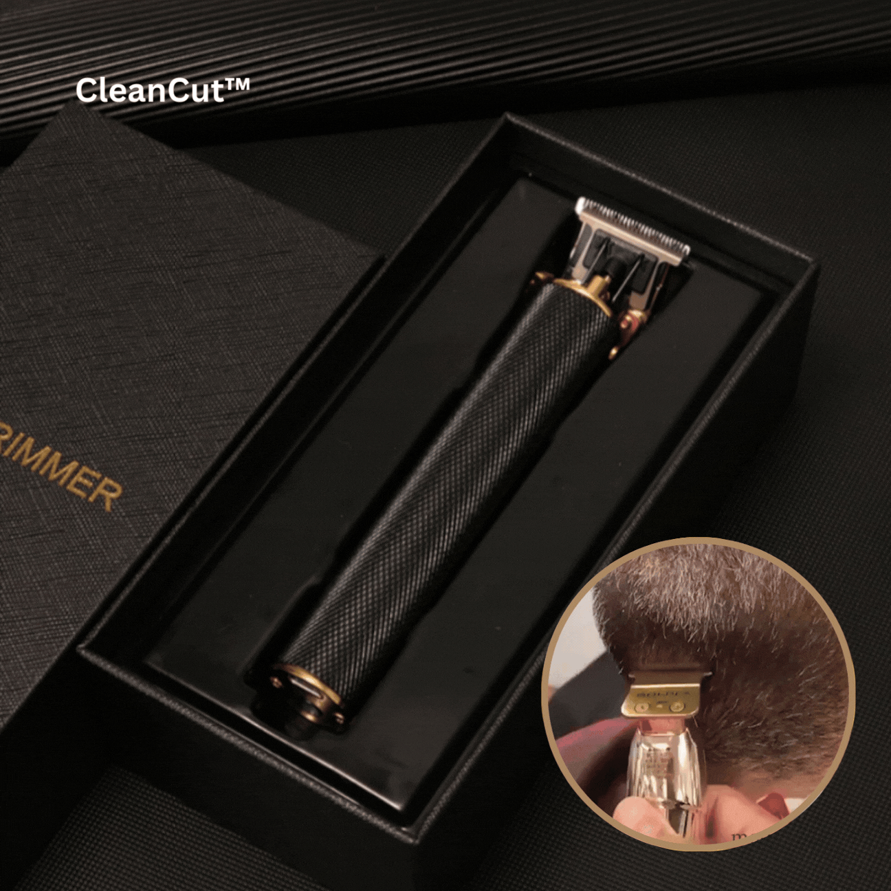 CuttyClean™ – Präzisions-Haar- und Barttrimmer