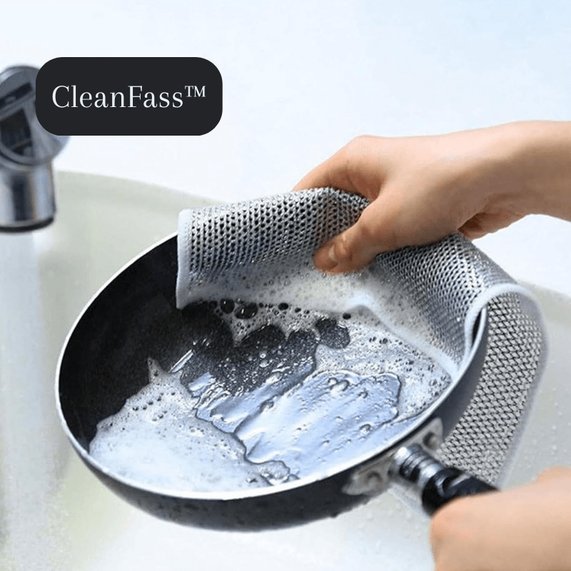 CleanFass™ Set - Doppelwäscher aus Edelstahl (10 Stück)