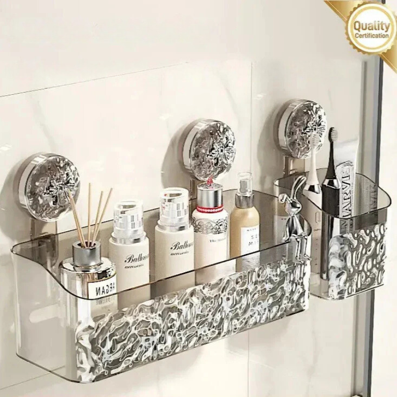 CrystalRegal™ – Bohrfreie Badezimmer-Organizer