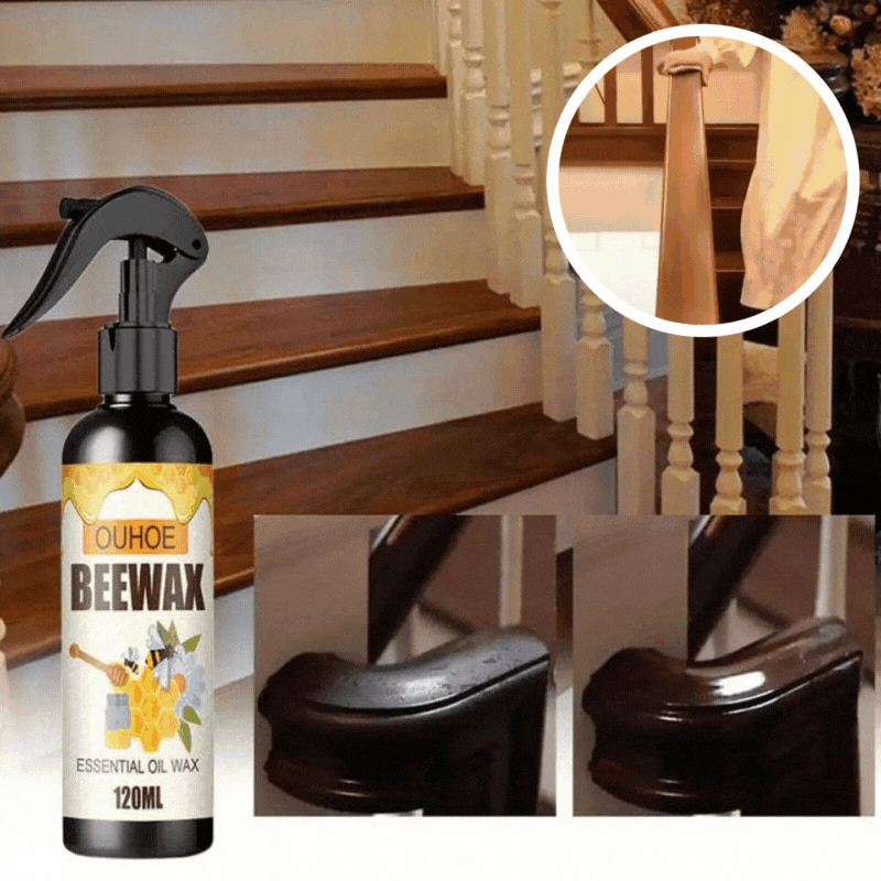 ProShiner™ – Natürliche Holzpolitur und -restaurierungsspray aus Bienenwachs