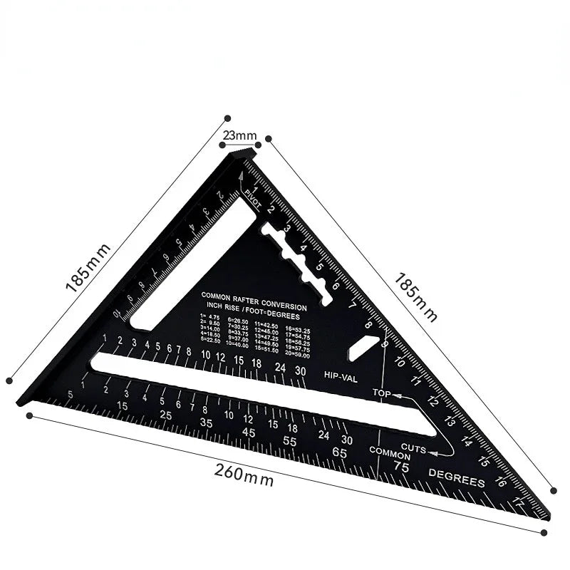 AnglePerfector™ – Präzisions-Mehrwinkel-Winkelmesser und Schneidehilfe