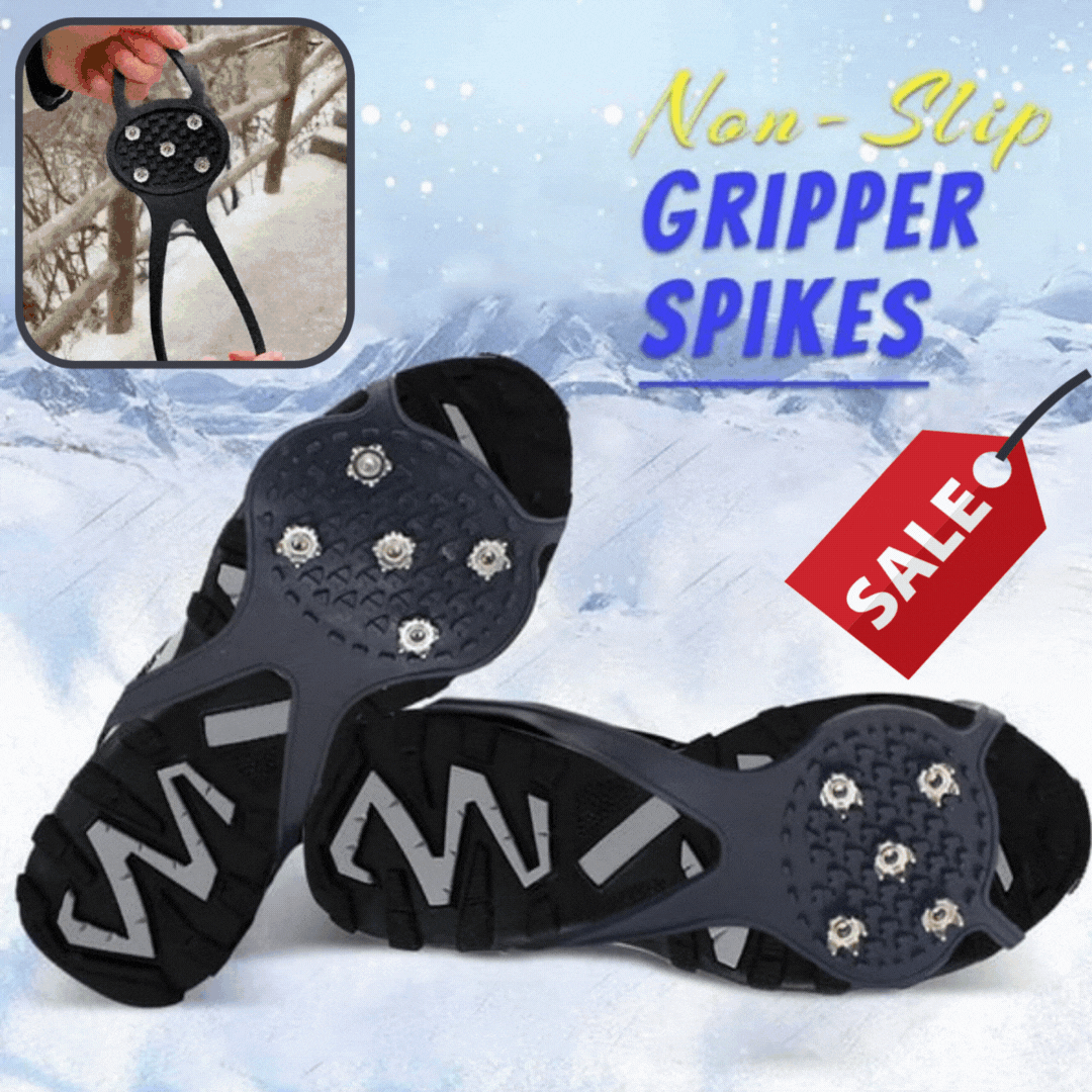 2+1 Gratis | SpikeSnow™ – Universelle rutschfeste Greifer für Sicherheit im Winter