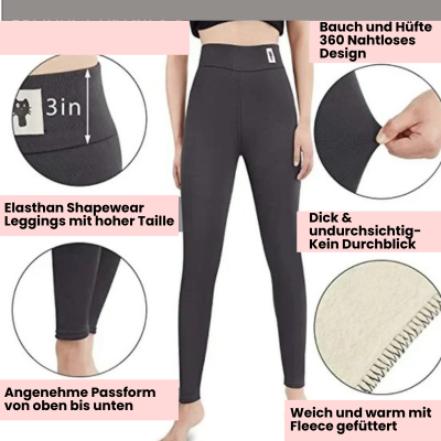 1+1 Gratis | WarmFleece - Warme Fleece-gefütterte Leggings