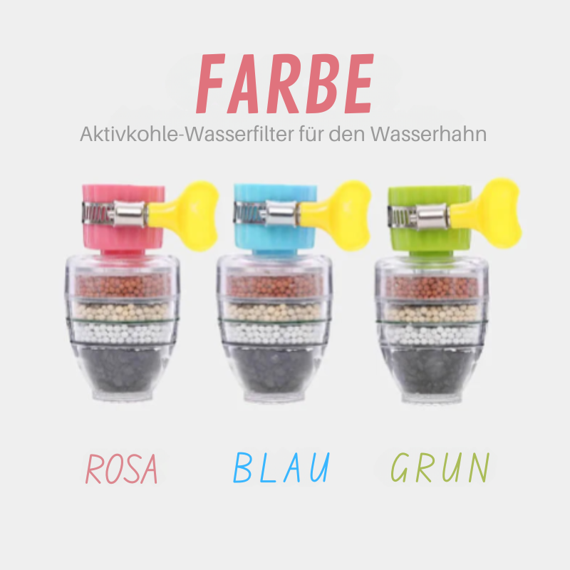 PureWater™ - Der ultimative 5-Schicht-Wasserfilter für Ihren Wasserhahn