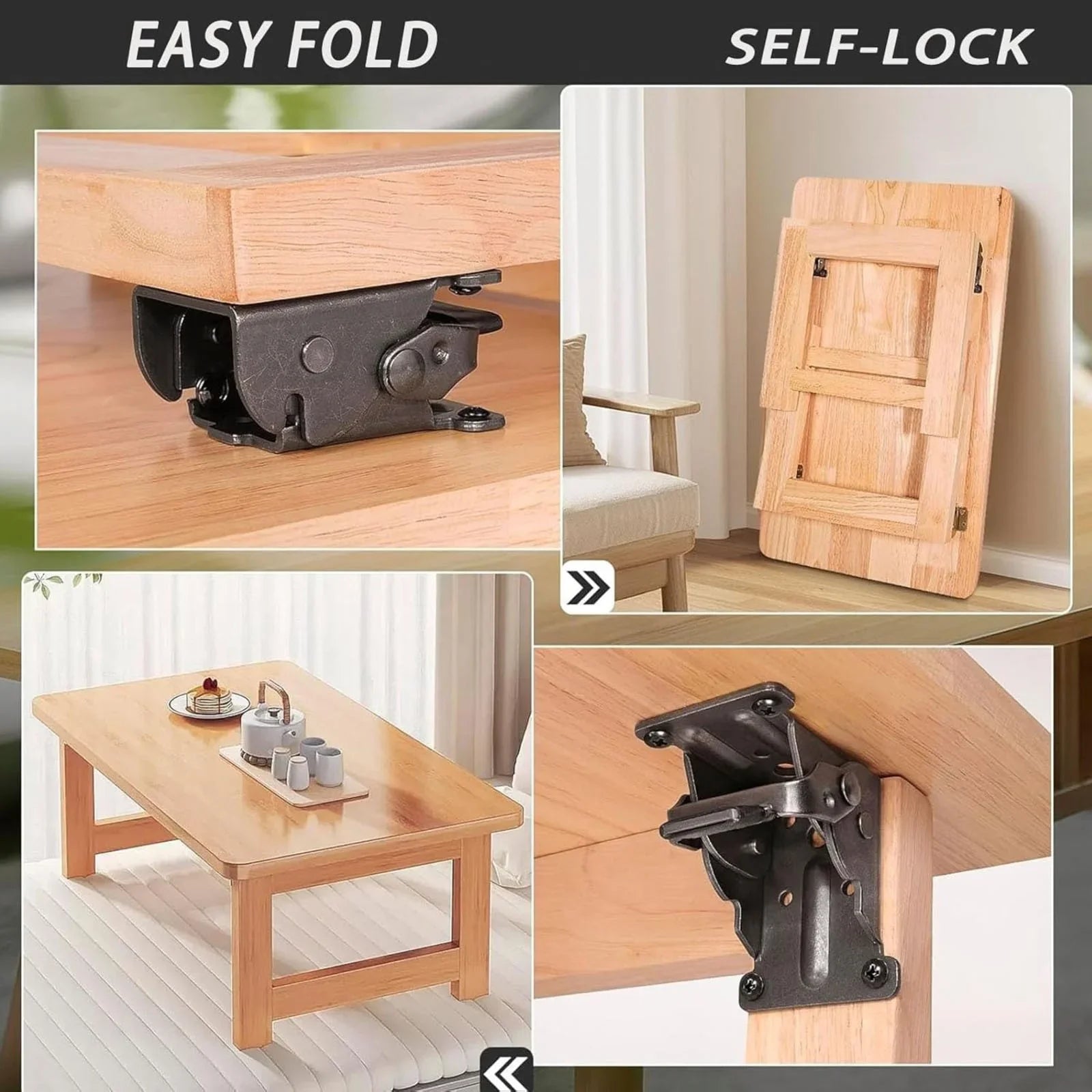 FoldLocker™ – Klappbare Scharniere mit Verriegelung